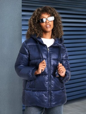 Sinsay - Kurtka puchowa - granatowy