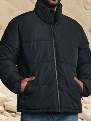 Sinsay - Kurtka puffer - czarny