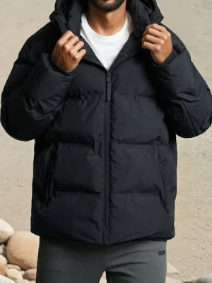 Sinsay - Kurtka puffer - czarny