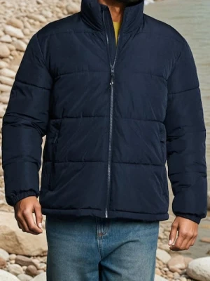 Sinsay - Kurtka puffer - granatowy