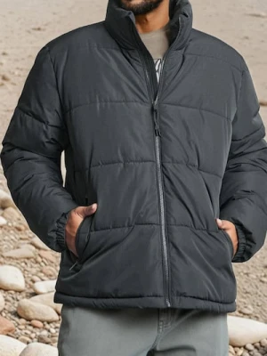 Sinsay - Kurtka puffer - szary