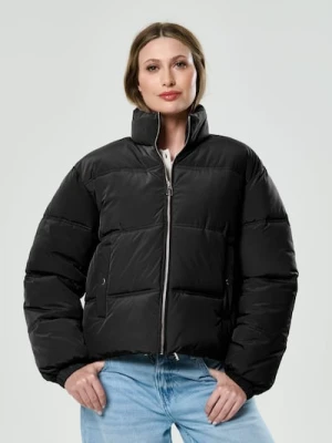 Sinsay - Kurtka puffer z ociepleniem - czarny