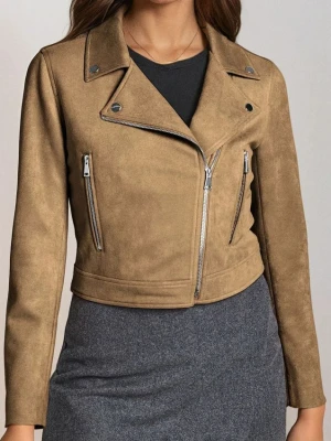 Zdjęcie produktu Sinsay - Kurtka ramoneska - brązowy