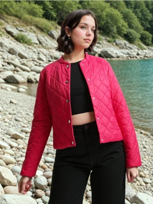 Sinsay - Kurtka - różowy