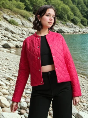 Sinsay - Kurtka - różowy