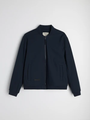 Sinsay - Kurtka softshell bomber - granatowy