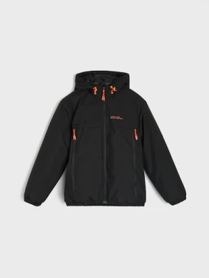 Sinsay - Kurtka softshell z kapturem - czarny