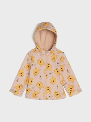 Sinsay - Kurtka softshell z polarową podszewką Winnie the Pooh - beżowy