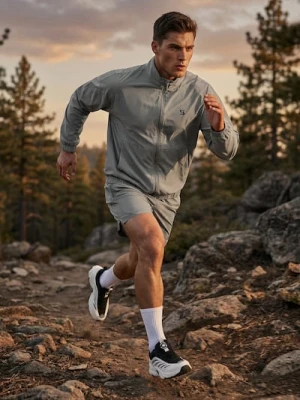 Sinsay - Kurtka wiatrówka SNSY PERFORMANCE - szary