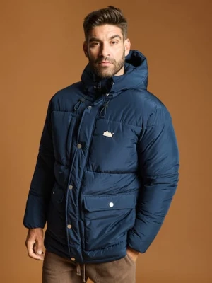 Sinsay - Kurtka z kapturem - granatowy