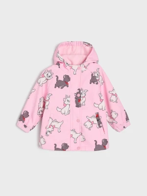 Sinsay - Kurtka z kapturem i odblaskowymi elementami The Aristocats - różowy