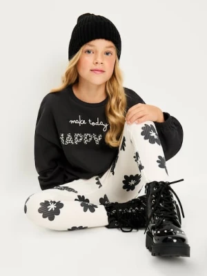 Sinsay - Lakierowane botki - czarny