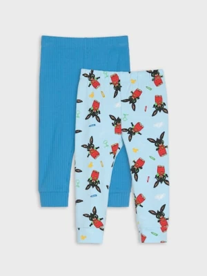 Sinsay - Legginsy 2 pack Bing - niebieski
