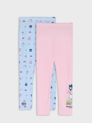 Sinsay - Legginsy 2 pack Hello Kitty - niebieski