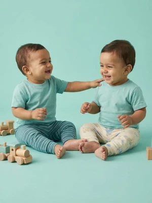 Sinsay - Legginsy 2 pack - kremowy