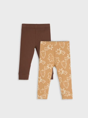 Sinsay - Legginsy 2 pack - niebieski