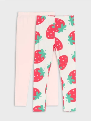 Sinsay - Legginsy 2 pack - wielobarwny