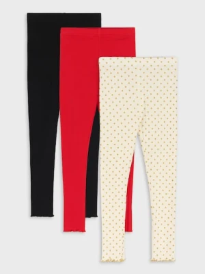 Sinsay - Legginsy 3 pack - wielobarwny