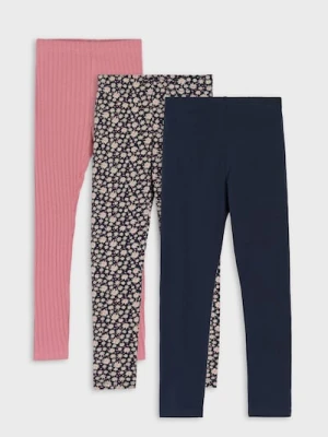 Sinsay - Legginsy 3 pack - wielobarwny