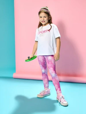 Sinsay - Legginsy Active - różowy