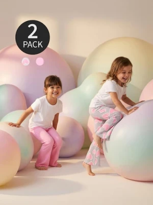 Sinsay - Legginsy flare 2 pack - wielobarwny