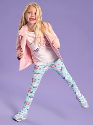 Zdjęcie produktu Sinsay - Legginsy Koci domek Gabi - zielony