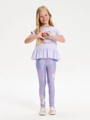 Sinsay - Legginsy L.O.L Surprise - srebrny