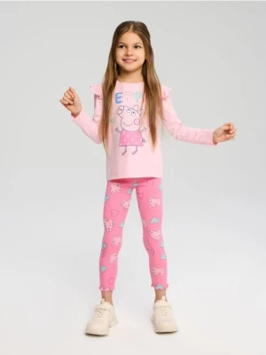 Zdjęcie produktu Sinsay - Legginsy Świnka Peppa - różowy