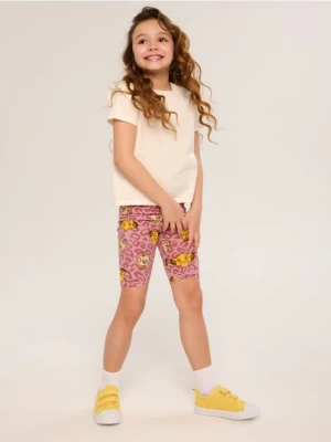 Sinsay - Legginsy The Lion King - beżowy