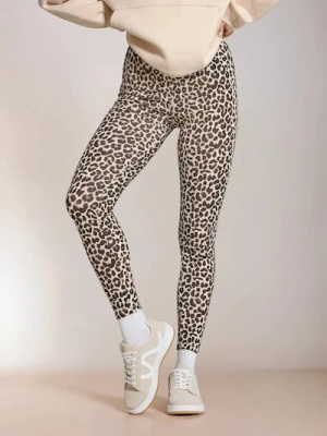 Zdjęcie produktu Sinsay - Legginsy w panterkę - wielobarwny