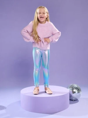 Sinsay - Legginsy z gumką w pasie - wielobarwny