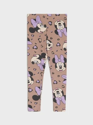 Zdjęcie produktu Sinsay - Legginsy ze wzorem Minnie Mouse - brązowy