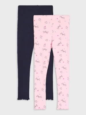 Sinsay - Legginsy ze wzorkiem 2 pack - wielobarwny
