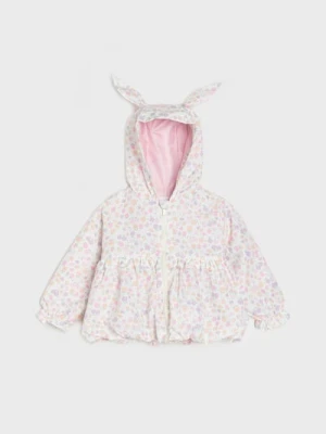 Sinsay - Lekka kurtka wiatrówka z kapturem - wielobarwny