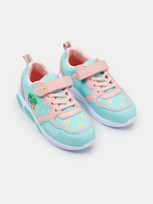 Sinsay - Lekkie sneakersy ze świecącą podeszwą LED Bluey - zielony