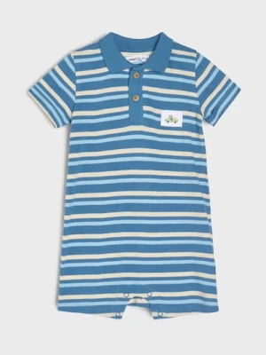 Sinsay - Letni kombinezon w paski - wielobarwny