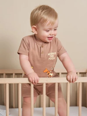 Sinsay - Letni kombinezon Winnie the Pooh - brązowy