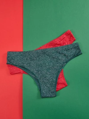 Sinsay - Majtki 2 pack - czerwony