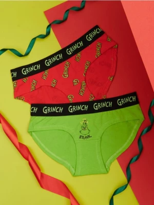 Sinsay - Majtki 2 pack Grinch - wielobarwny