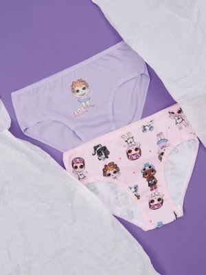 Sinsay - Majtki 2 pack L.O.L Surprise - wielobarwny