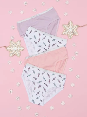 Sinsay - Majtki 4 pack - wielobarwny