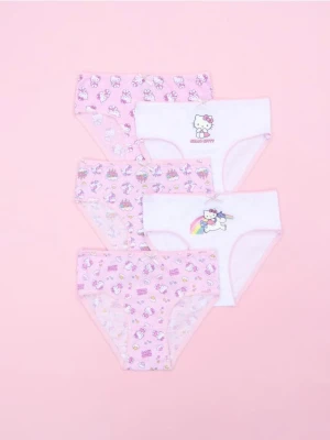 Sinsay - Majtki 5 pack Hello Kitty - wielobarwny