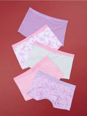 Sinsay - Majtki 5 pack - wielobarwny