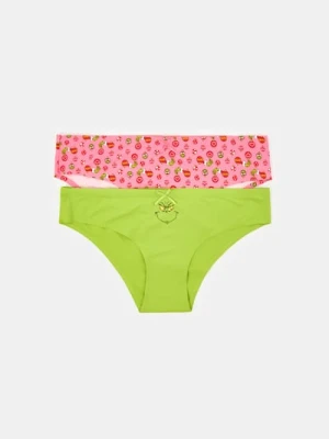 Sinsay - Majtki figi 2 pack Grinch - wielobarwny
