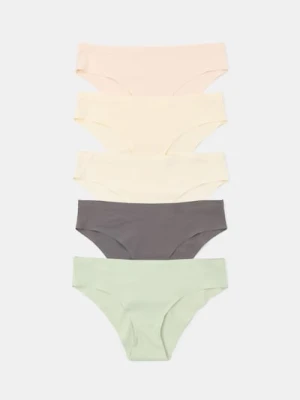 Sinsay - Majtki figi 5 pack - wielobarwny