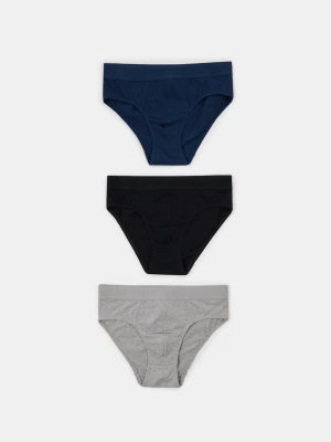 Sinsay - Majtki slipy 3 pack - wielobarwny