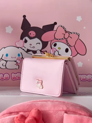 Sinsay - Mały portfel z ozdobnym zapięciem My Melody - różowy