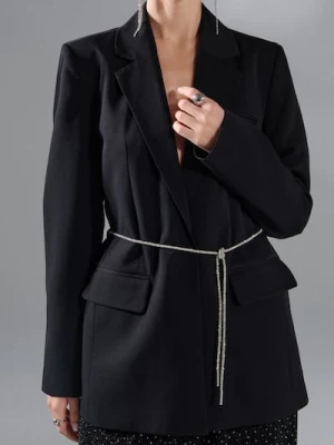 Sinsay - Marynarka basic - czarny