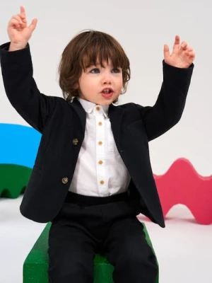 Sinsay - Marynarka jednorzędowa - czarny