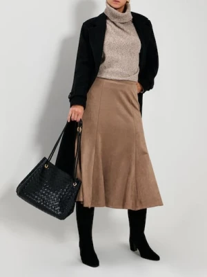 Sinsay - Melanżowy golf - brązowy